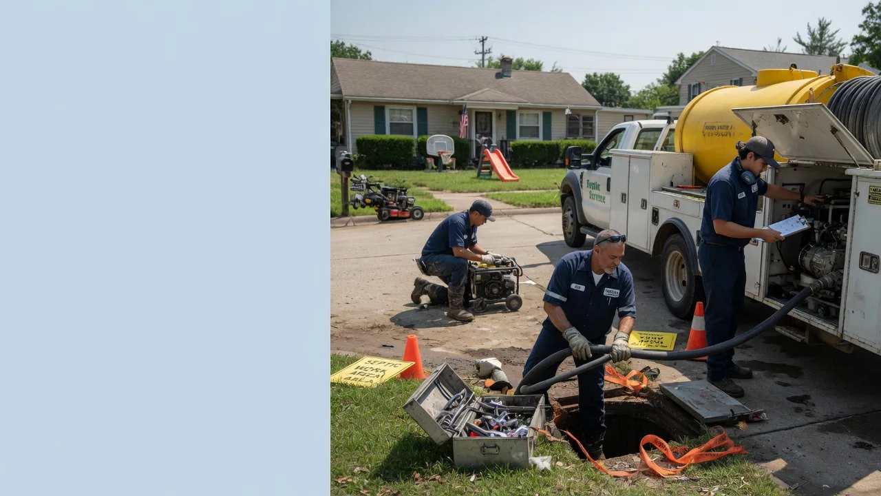 Septic Tank Pumping in Iowa City, IA near me